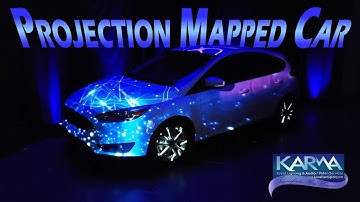Projection Mapping a Car with Lightform Karma Event Lighting