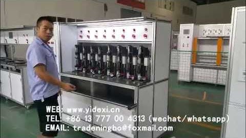 BALL VALVE AIR-TIGHTNESS(LEAK) TEST MACHINE