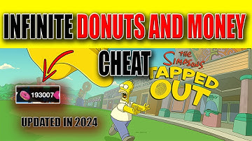 The Simpsons Tapped Out Cheat – Infinite DONUTS AND MONEY