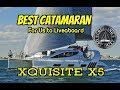 Xquisite X5. Best 50' Catamaran For Liveaboard. Full Tour. Annapolis Sailboat Show 2017.