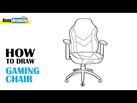 How to Draw a Chair Easy - YouTube