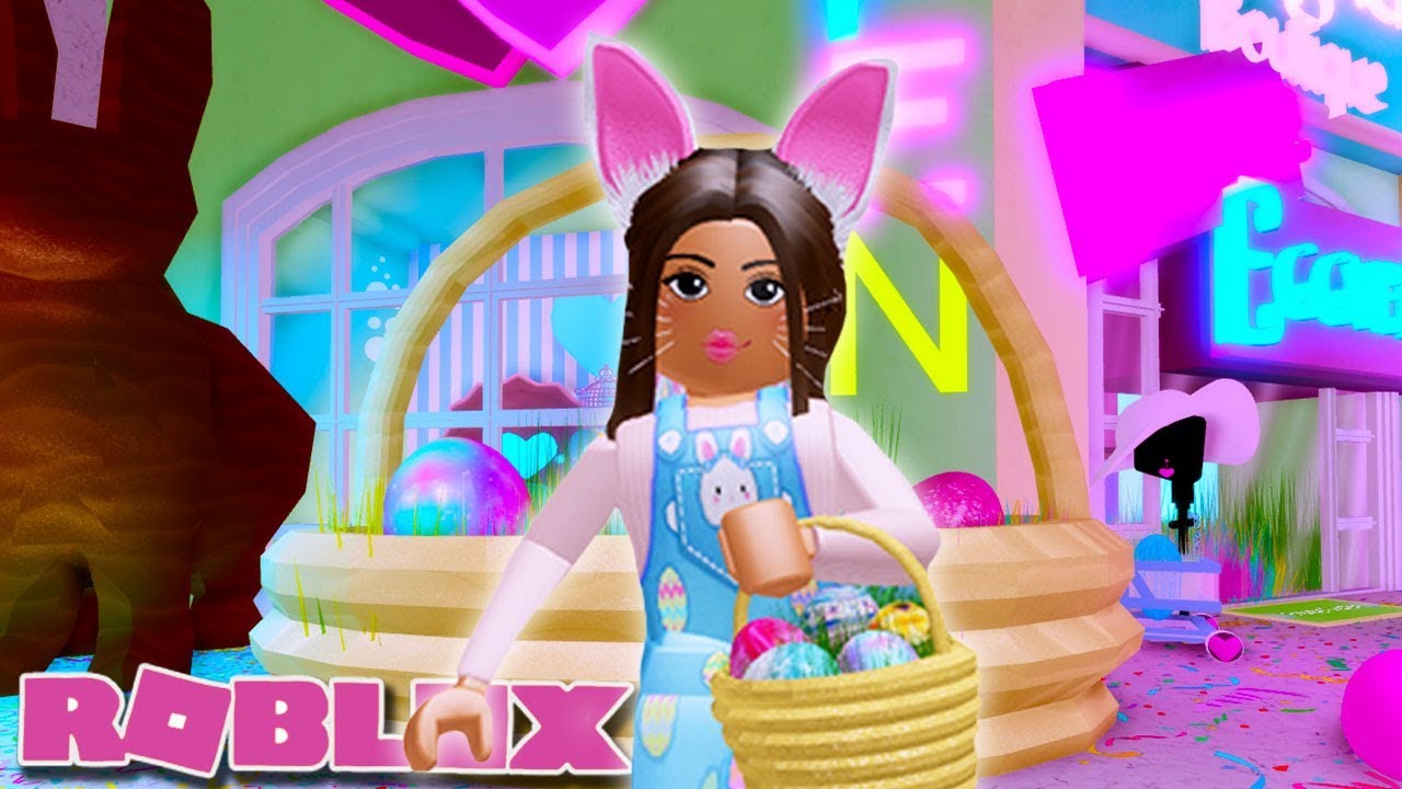Easter Egg Hunting On Royale High Roblox Youtube