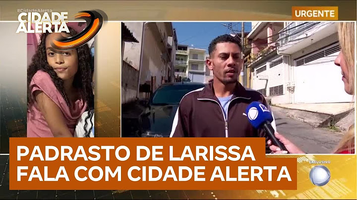 Caso Larissa Manuela: padrasto de menina de 10 anos assassinada fala com o Cidade Alerta