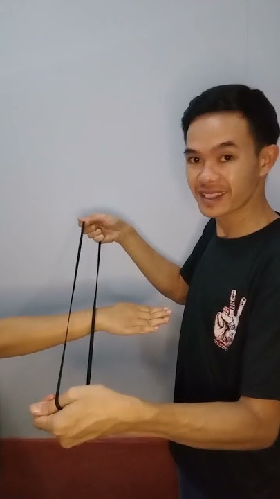 Menyala 🔥 Trik Sulap Tali Tembus Tangan 🤯 #youtubeshorts #shorts #magic #viral
