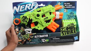 Nerf Zombie Strike Alternator Blaster, Fires 3 Ways.