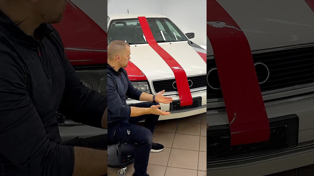 Easy Bumper Color Change — Gloss Red Lower Lip (No Paint) 🛠️✨🚗