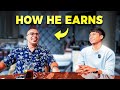 How he makes money living in the philippines after leaving the us