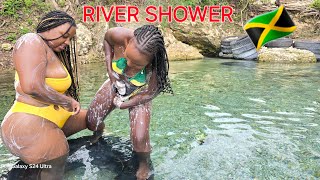 THIS IS HOW JAMAICAN WOMEN BATH IN THE RIVER !! RAW UnCut