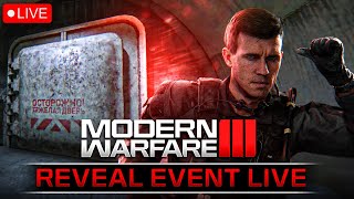 LIVE MODERN WARFARE 3 REVEAL EVENT HAPPENING NOW.. (FULL TRAILER, SHADOW SIEGE CHALLENGES & M13C)
