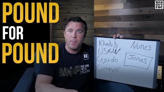 Chael's Pound For Pound List...