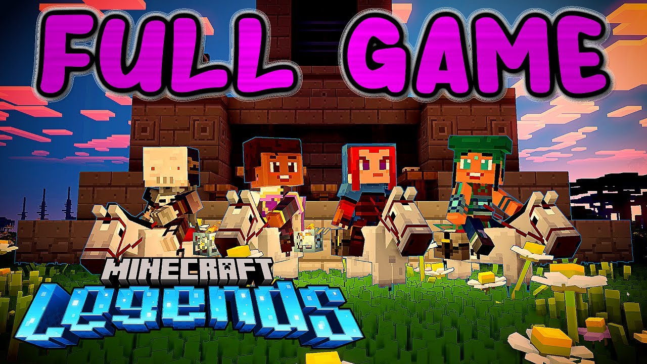 Minecraft Legends - FULL GAME Movie Walkthrough (No Commentary)