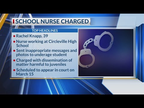 Circleville school nurse charged after alleged inappropriate contact with student