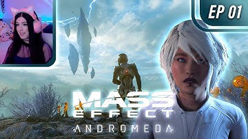 MASS EFFECT ANDROMEDA: New Galaxy! Hyperion Awakens & Planetfall 🌌 (first playthrough) — Ep 1