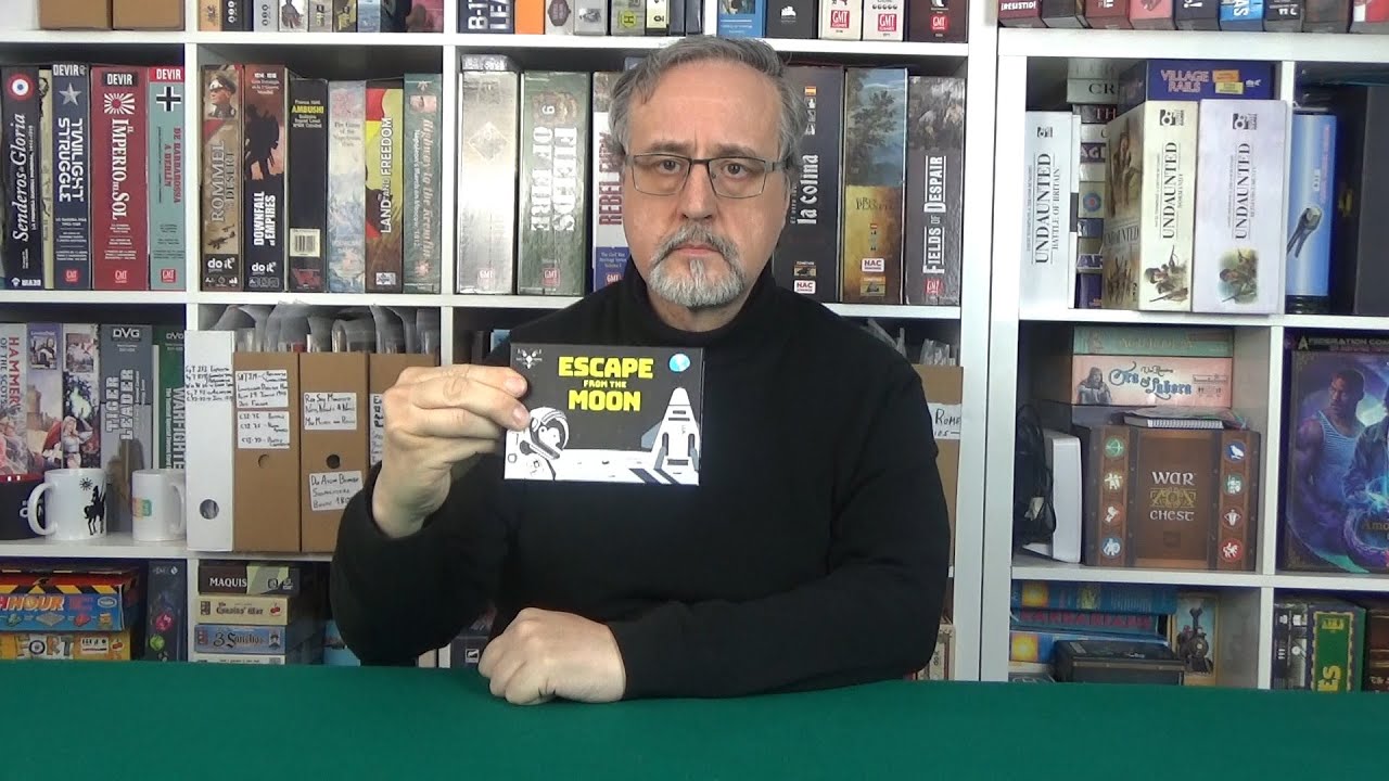 Escape from the moon. Reseña y Partida.