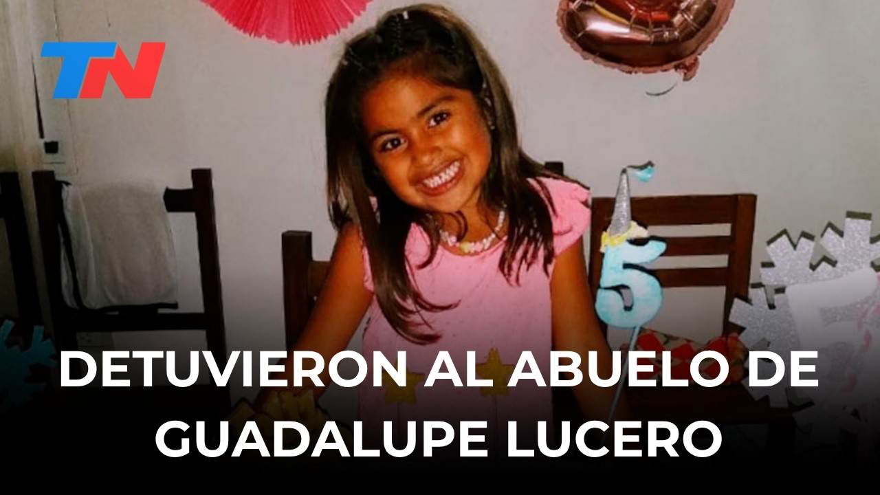Detuvieron por una causa de abuso sexual al abuelo de Guadalupe, la nena desaparecida en San Luis