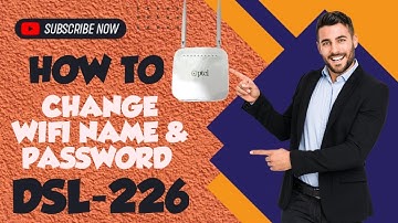 How To Change WiFi Name And Password | PTCL DEVICE | D-Link | Model DSL-226.