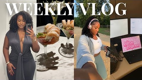 WEEK IN MY LIFE as an engineer & content creator | life in houston, brand deals, 5am mornings 