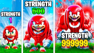 Upgrading KNUCKLES to the STRONGEST EVER in GTA 5