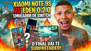 👉 INACREDITÁVEL! 😱 Rodei Jogos de SWITCH no XIAOMI NOTE 9S usando o EDEN EMULATOR!