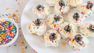 Mini Ice Cream Cupcakes Recipe