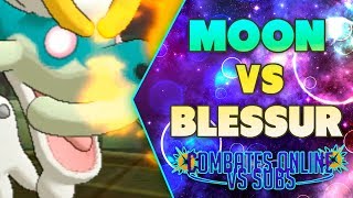 POKÉMON ULTRASOL & ULTRALUNA COMBATE ONLINE: MOON vs BLESSUR, 