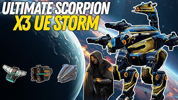 ULTIMATE SCORPION X3 UE STORM MK3 - ¡INSTA KILL! 💥 | War Robots