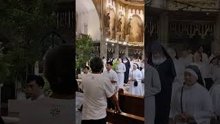 Celebrating the Feast of St. Benedict of Nursia at the Benedictine Abbey in Manila