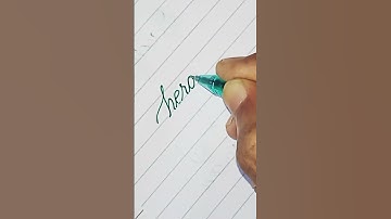 Beautiful cursive handwriting | English handwriting practice #shorts #youtubeshorts #cursive #viral
