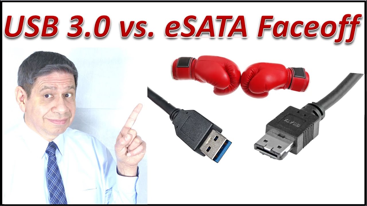 nevø pistol underholdning USB 3.0 versus eSATA Performance Testing - YouTube