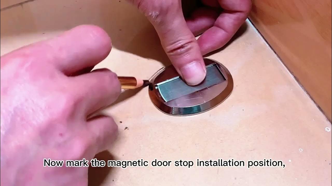 How to Install a Door stopper Harfington_official YouTube