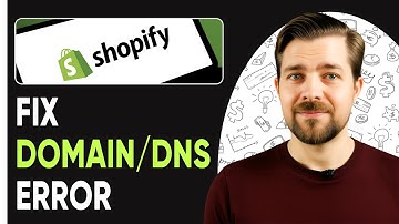 How To Fix Domain/DNS Error in Shopify - 2025 (Step by Step)