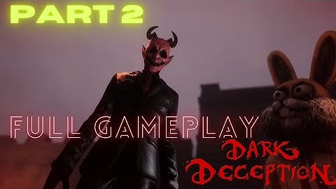 Dark Deception Chapter 4 | Joy Joy Gang | Mascot Mayhem Full Gameplay Part 2 (2022)