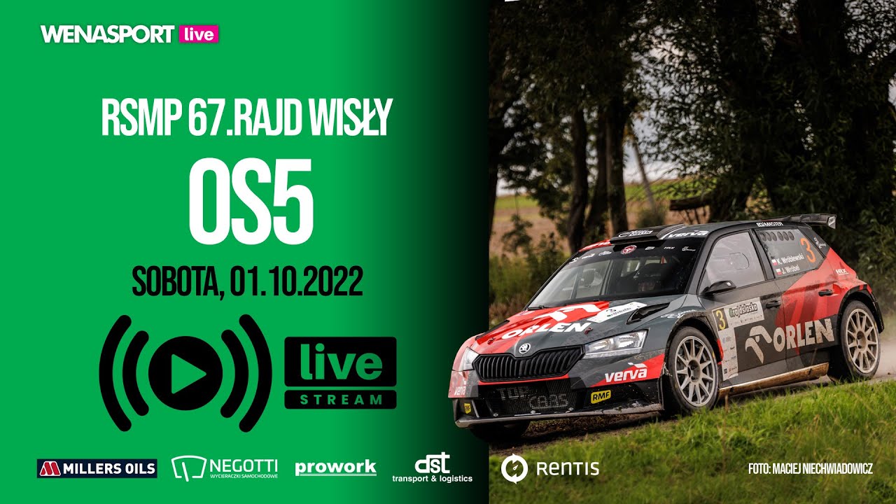 LIVE STREAM OS5 - 67.Rajd Wisły RSMP 2022