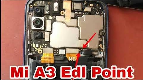 Mi A3 Edl Point Qualcomm processor Plz Try