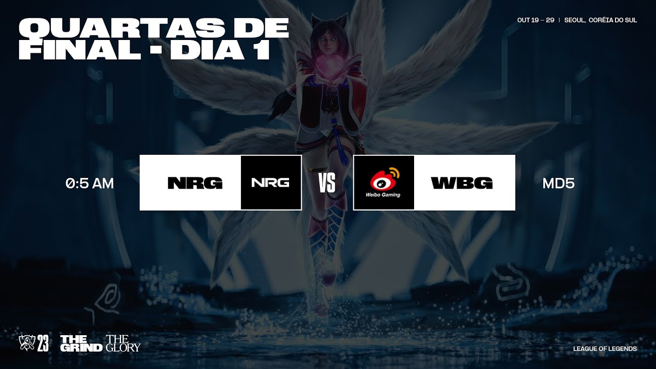 NRG x Weibo Gaming (Jogo 2) - Worlds 2023: Quartas de Final 
