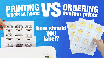 Should You CREATE Stickers at Home or ORDER Custom Prints? | OnlineLabels