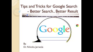 Google Tips & Tricks 03 - Different ways to search on Google | How to Refine Search Result | Hindi