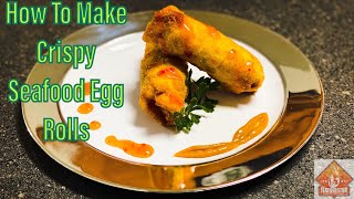 Mrs. Laycs Easy Seafood Egg Rolls A Combination Of Delicious Flavors