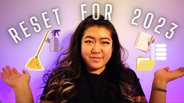 HOW TO RESET FOR 2023 | 5 tips, Ana Luisa, reflection, mindset, goal-setting, + vision boards