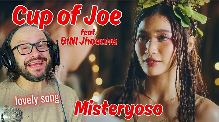 beautiful song!! CUP OF JOE - Misteryoso (feat. BINI Jhoanna) reaction