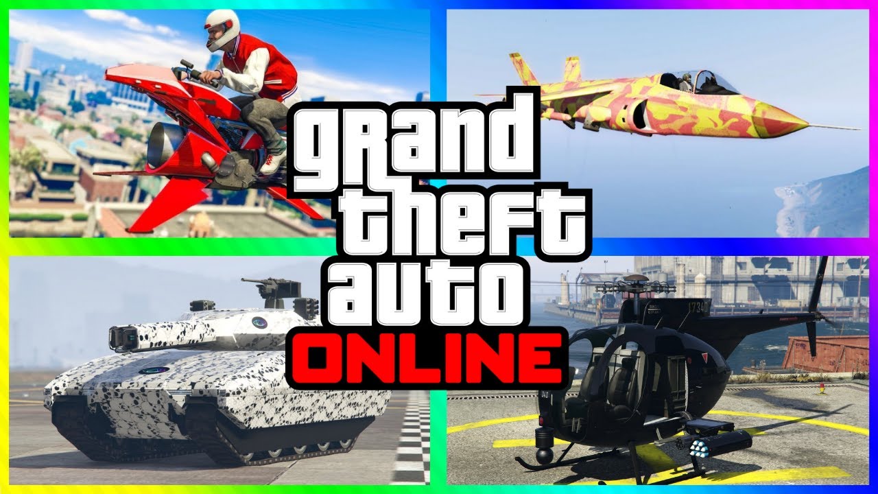 5 BEST WEAPONIZED VEHICLES In GTA 5 Online! (April 2020) YouTube