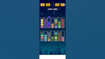 Ball sort level 3655