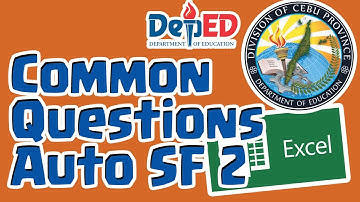Automated School Form 2 -   Common Questions | Part 1