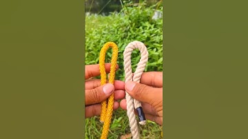 part.12 new way of joining two ropes #diy #knot #knotting #tips #shorts #shortsfeed