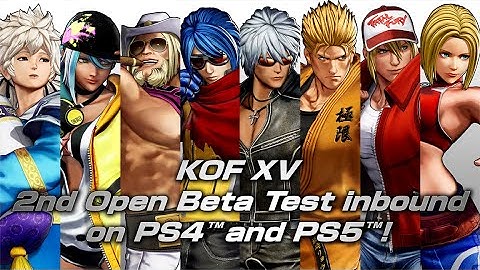 KOF XV - 2nd OBT and KOF Newcomer KROHNEN Trailer