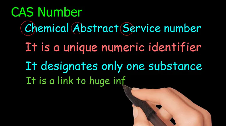 Substance & Identification as per REACH legislation
