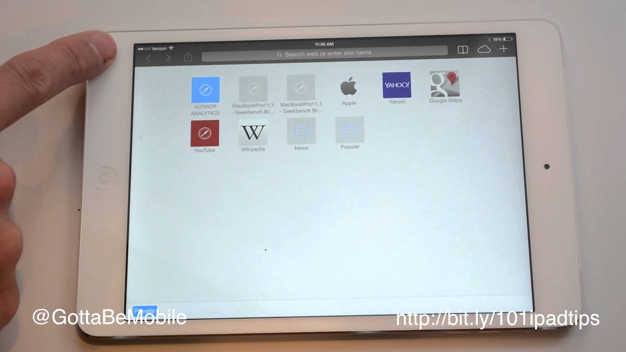 How to use Private Browsing Mode on iPad - YouTube