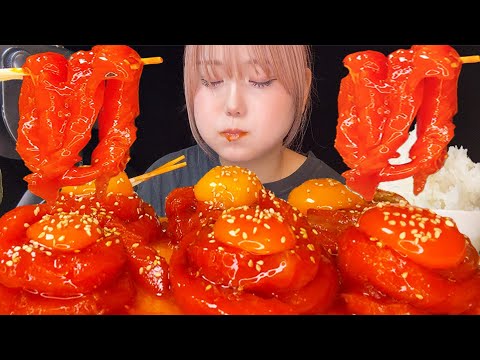 ASMR ユッケタレのサーモン麺【咀嚼音/ モッパン/Mukbang/ Eating Sounds】【日本語字幕】