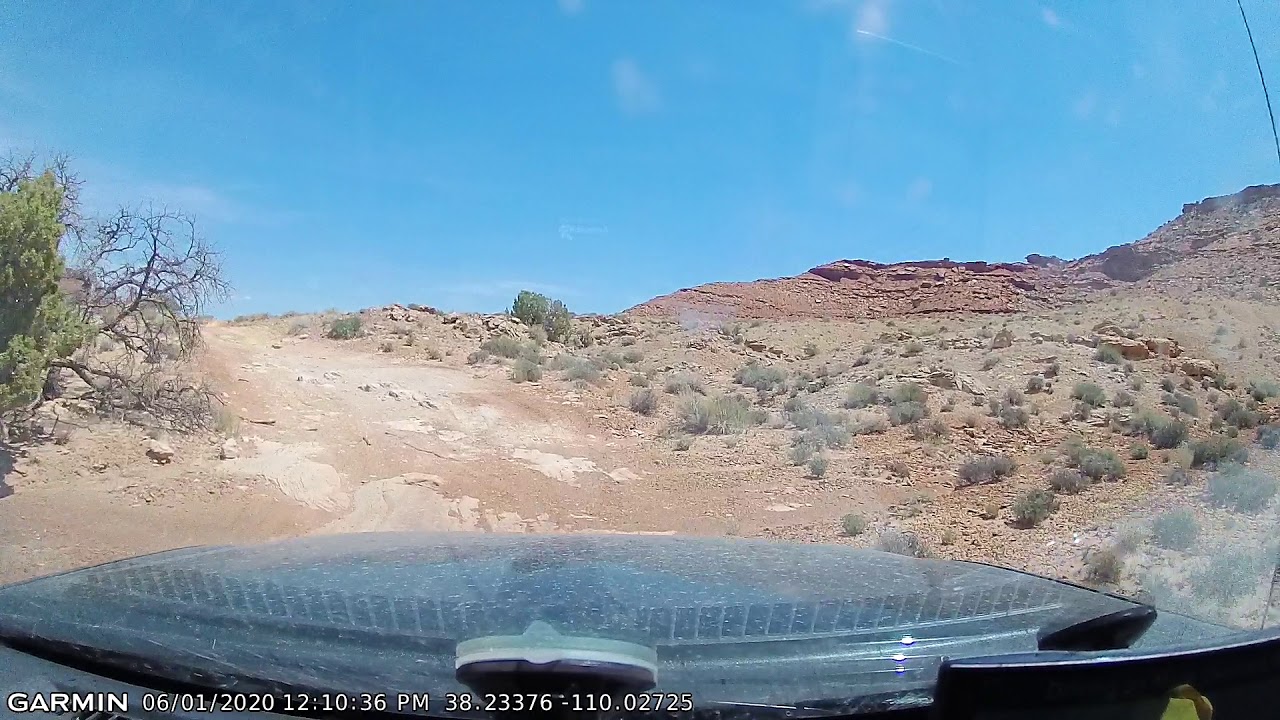 Clip: Driving to the Maze Overlook from Hite