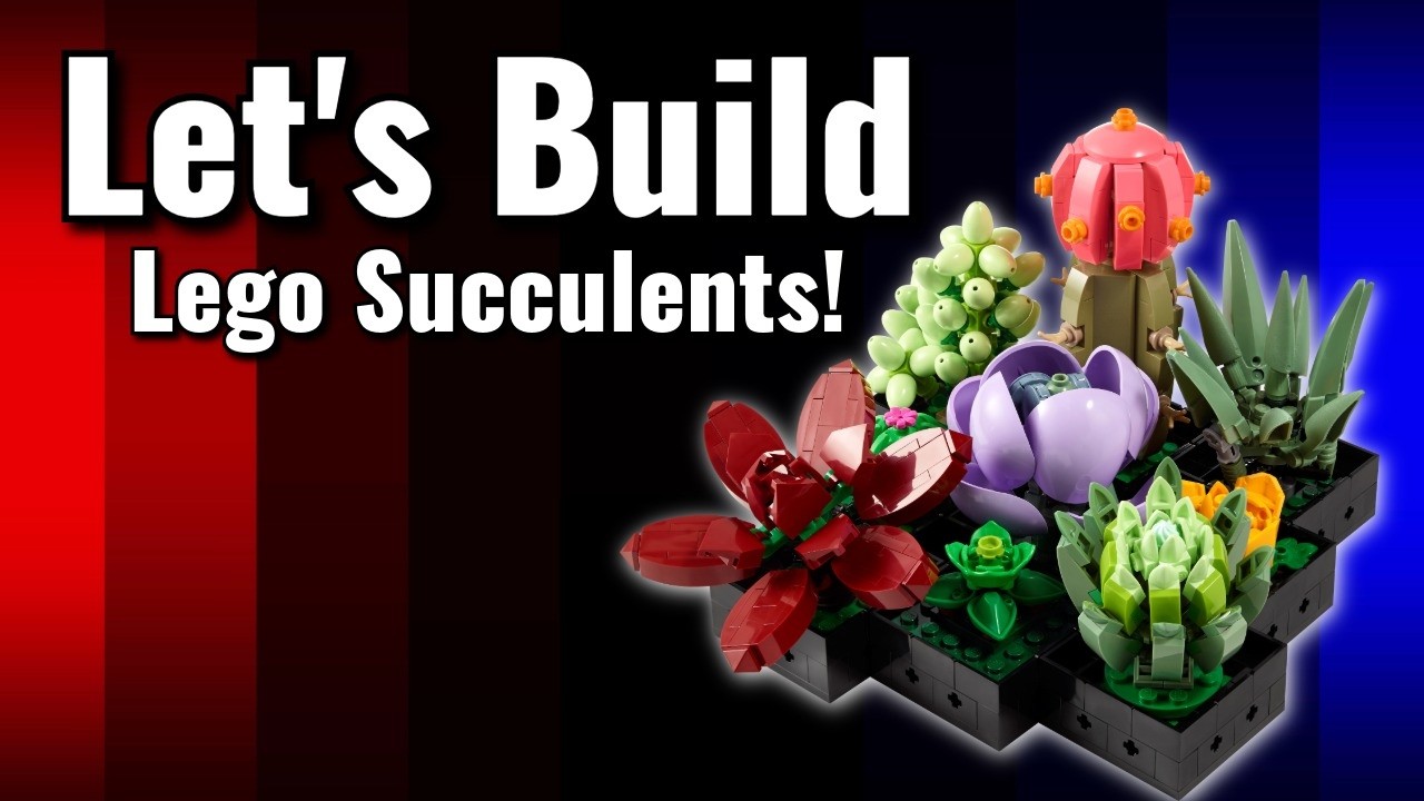 Let's Build Lego Succulents!